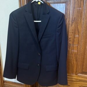 Classic navy blue blazer